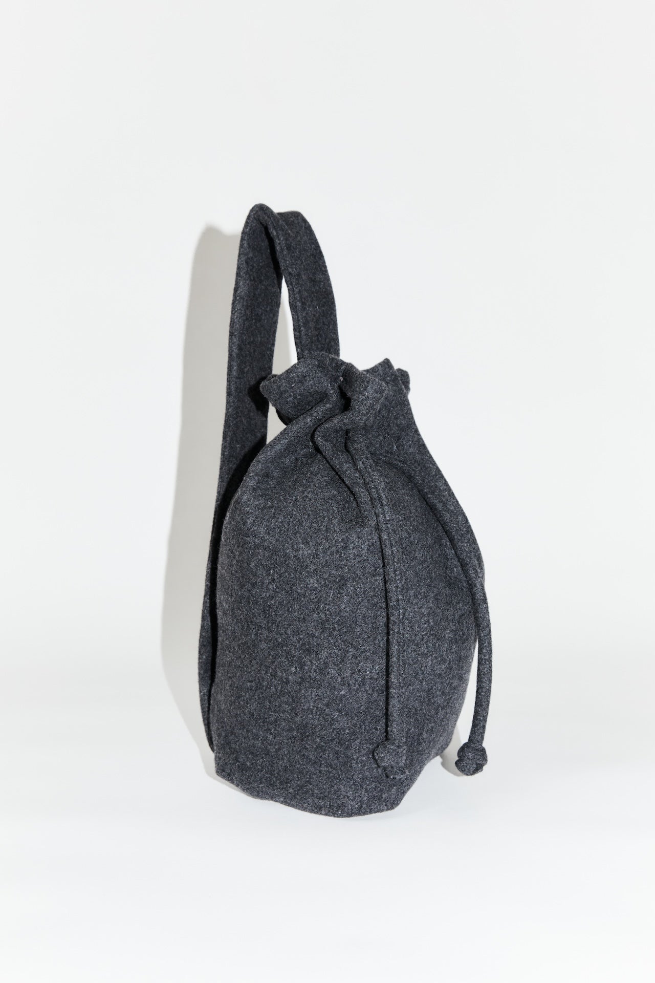 CROSSBODY BACKPACK - CHARCOAL WOOL