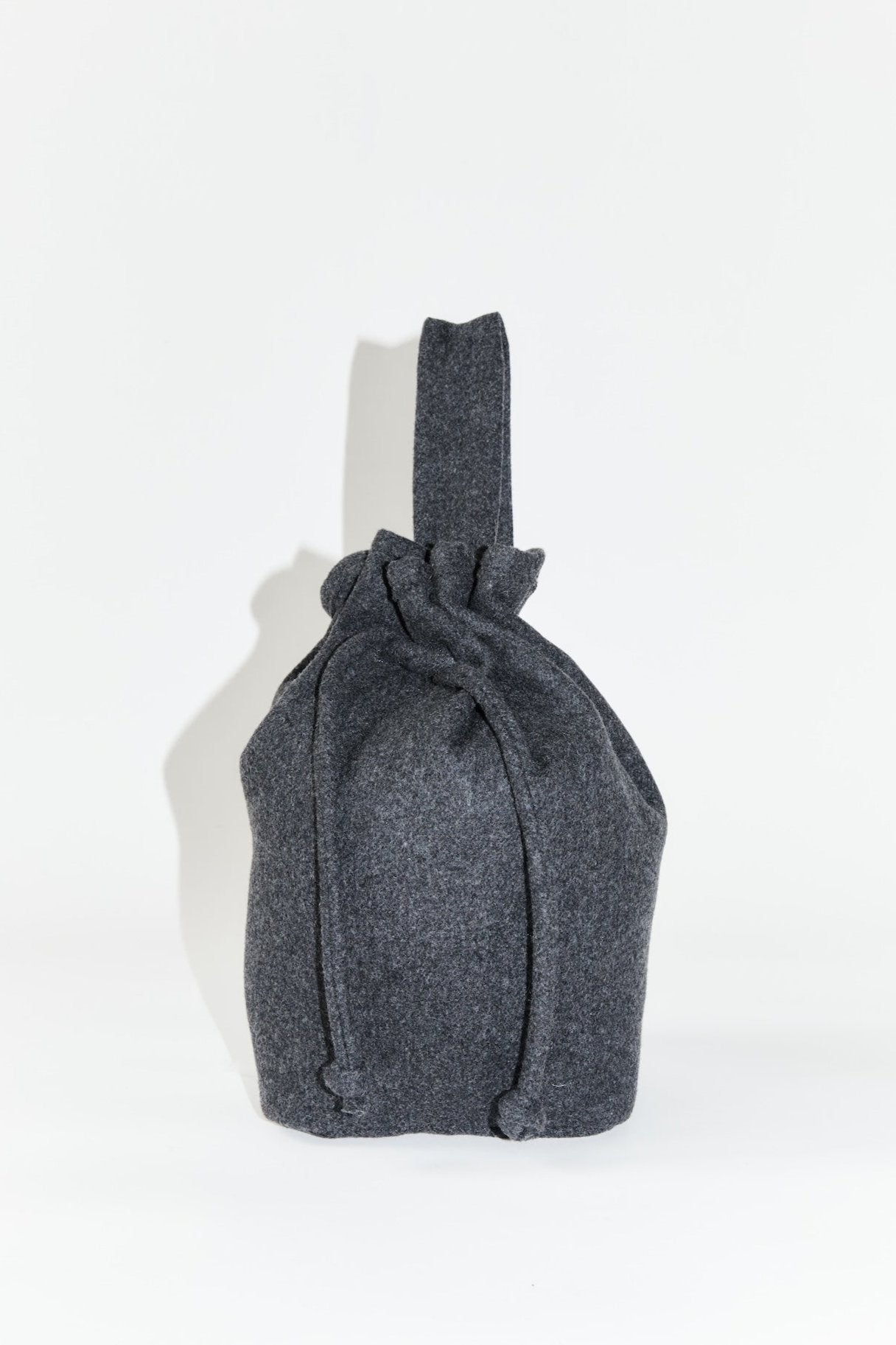 CROSSBODY BACKPACK - CHARCOAL WOOL