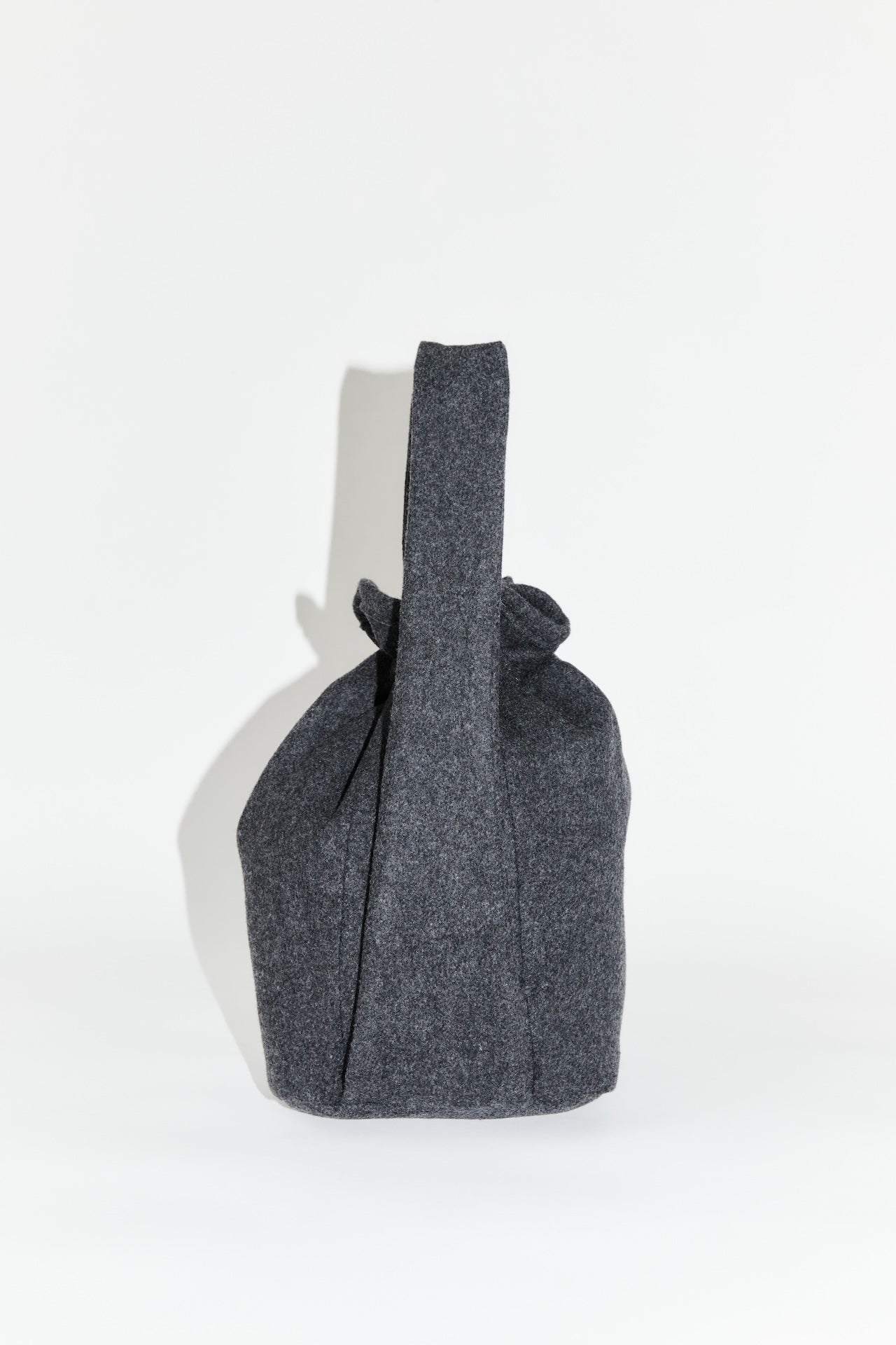 CROSSBODY BACKPACK - CHARCOAL WOOL